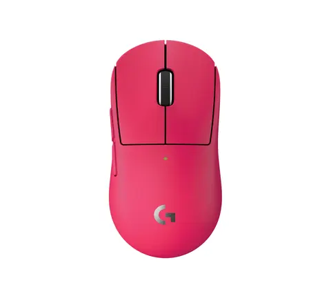 Logitech G PRO X SUPERLIGHT 2C - Mouse - 5 Tasten - Kabellos, Kabelgebunden - 2.4 GHz, USB - Pink