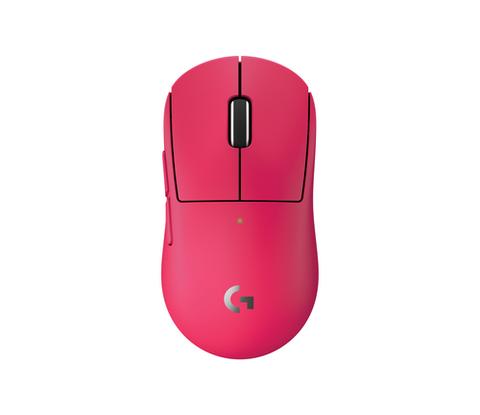 Logitech G PRO X SUPERLIGHT 2C - Mouse - 5 Tasten - Kabellos, Kabelgebunden - 2.4 GHz, USB - Pink