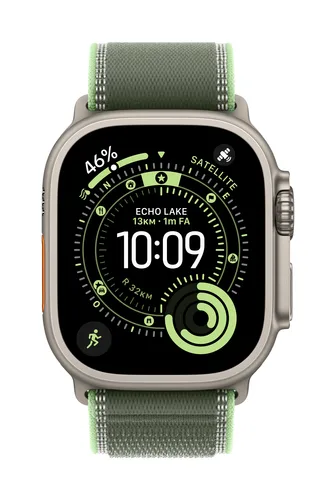Apple 49mm Green/Neon Trail Loop - S/M