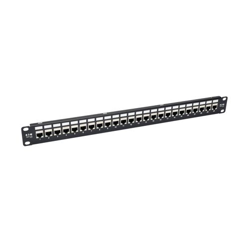 PORT 1U RACK CAT6A PATCH 24-