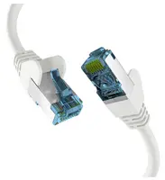 EFB RJ45 Patchkabel Mit Cat7 Rohkabel 0.15m White