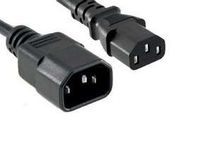 IEC C14 to C13 Power Cord - 6 inch