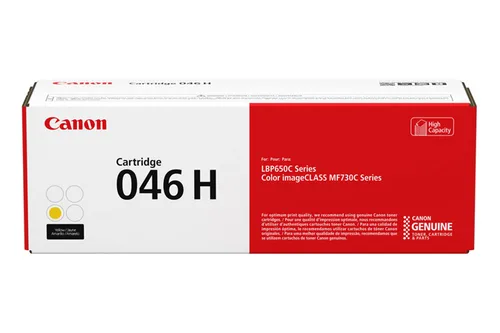 Canon 046 H Y High Yield Yellow Toner Cartridge