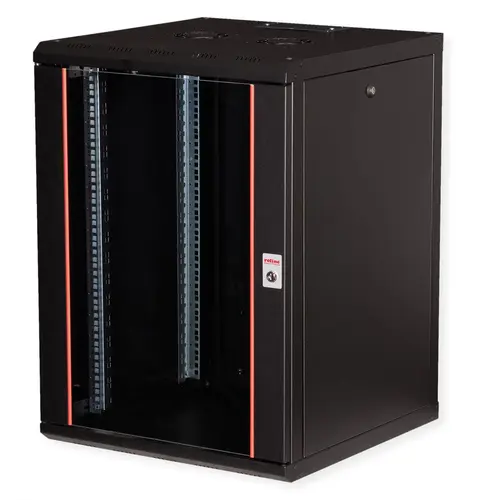 ROLINE 19-Zoll Wandgehuse Pro 16 HE, 600x600 BxT Black