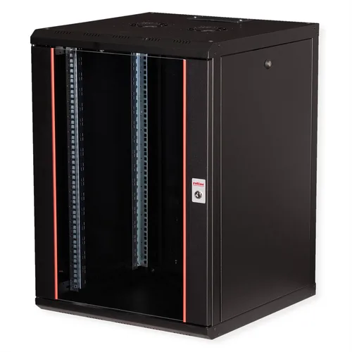 ROLINE 19-Zoll Wandgehuse Pro 16 HE, 600x600 BxT Black