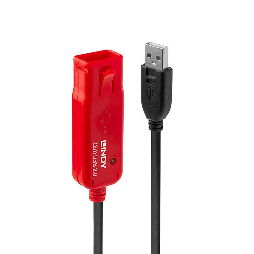 Lindy 12m USB 2.0 Active Extension Pro Cable