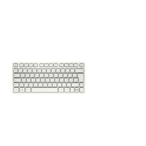 Cherry KW 7100 Mini Keyboard - White - German Layout