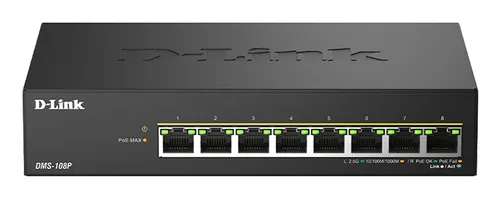 8-Port Multi-Gigabit Unmanaged PoE Switch