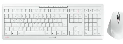 CHERRY STREAM DESKTOP COMFORT Keyboard Mouse Combo - White