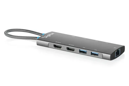 USB-C DOCKING 9-PORT 1X RJ45