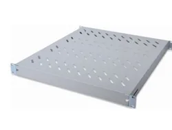 DIGITUS Fachboden 1HE 44x482x500-780mm Bis 50kg Black Vari