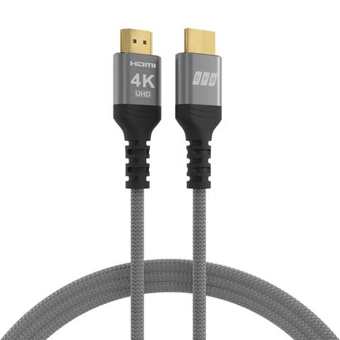 EFB HDMI Cable High-Speed M. Ethernet 4K60Hz 1,0m Grey