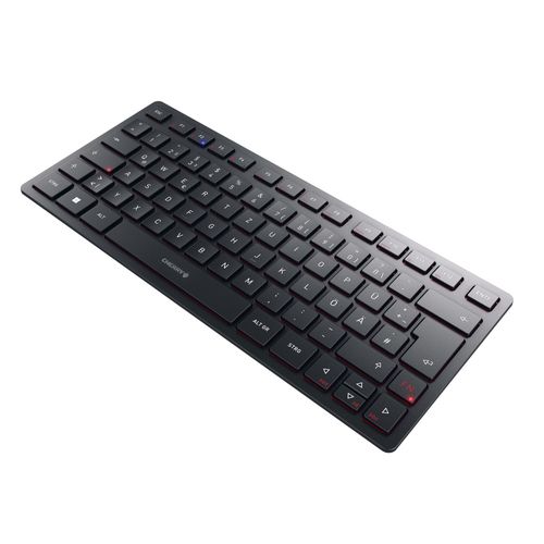 Cherry KW 9200 MINI Wireless Keyboard - QWERTZ - Black