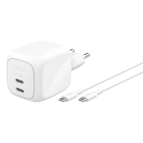 Belkin BOOSTCHARGE 67W Dual USB-C Charger