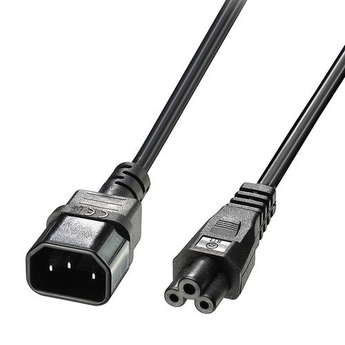 LINDY IEC Power Cord C14 to C5 - 3m