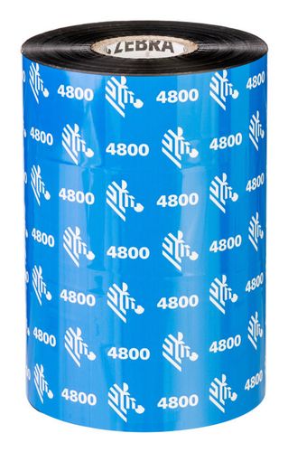ZEBRA Farbband Harz 4800 40mmx450m Schwarz,Thermotransfer