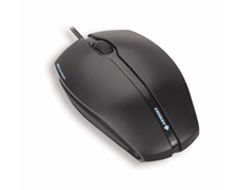 Cherry Gentix Illuminated Ambidextrous Mouse - Black