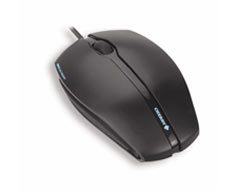 Cherry Gentix Illuminated Ambidextrous Mouse - Black