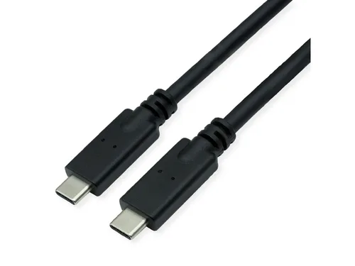 ROLINE USB 3.2 Gen 2 C-C Cable - 10Gbit/s, 85W, 7m, Black