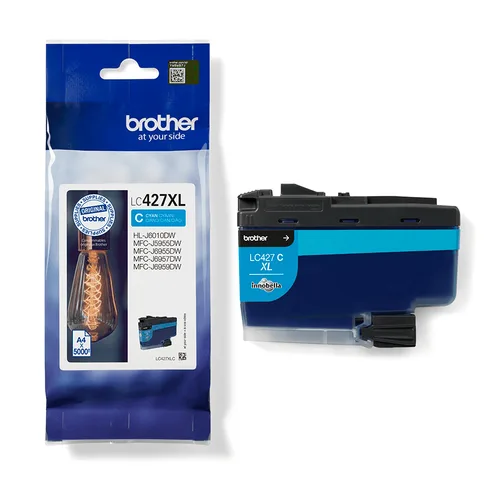 Brother LC427XLC Cyan Ink Cartridge