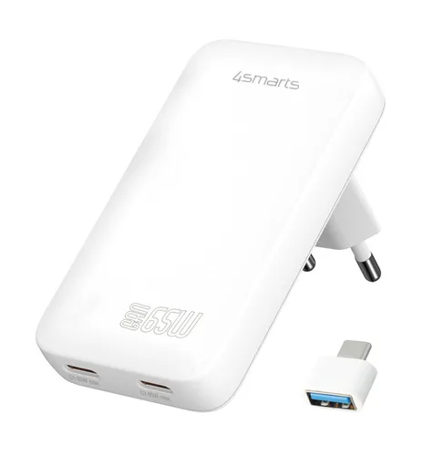 Flat Plug Slim Dual Charger