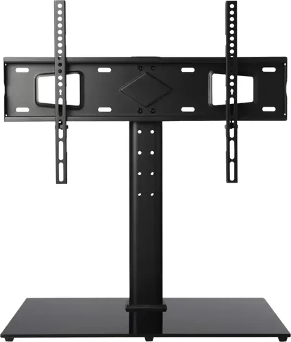 UNIVERSAL STEEL/GLASS TV TABLE