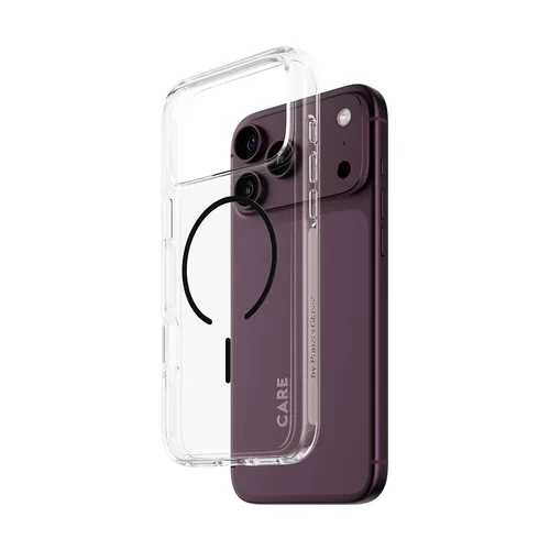 CARE By PanzerGlass Urban Explorer Case Transparent M. Black MagSafe IPhone 17 Pro Max