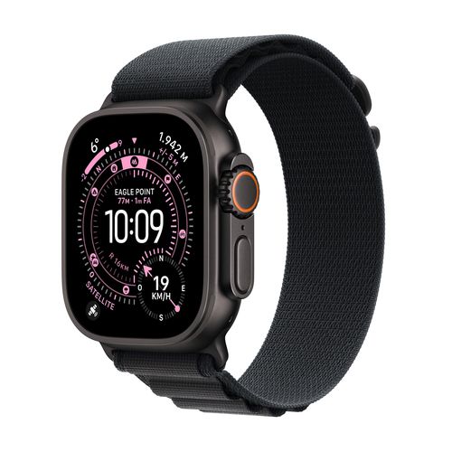 Apple Watch Ultra 3 Titanium 49mm Black (Black Alpine Loop)