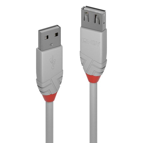 M USB 2.0 Type A Cable - Gray 1