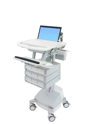 ERGOTRON StyleView Laptop-Wagen SLA-Antrieb 9 Schublade EU