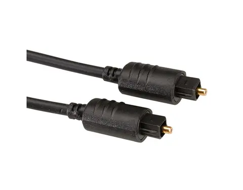 Toslink Fiber Optic Audio Cable - 1 Meter