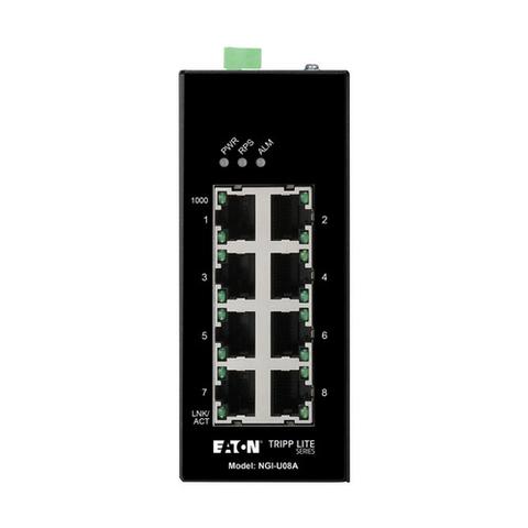 8-Port Unmanaged Industrial Gigabit Ethernet Switch