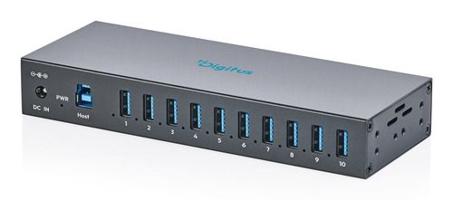 10-PORT INDUSTRI HUB 10XUSB-A