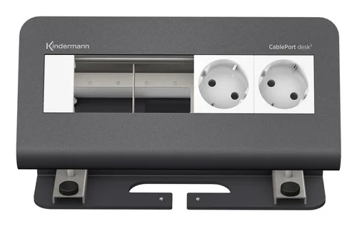 Bachmann Cableport Desk 4-Way Power Module