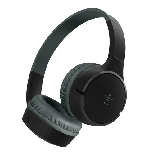 Belkin SOUNDFORM Mini Bluetooth Kids Headphones - Black