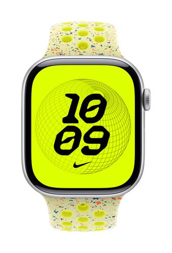 Apple Watch Nike Sport Band - Volt Splash 46mm - S/M