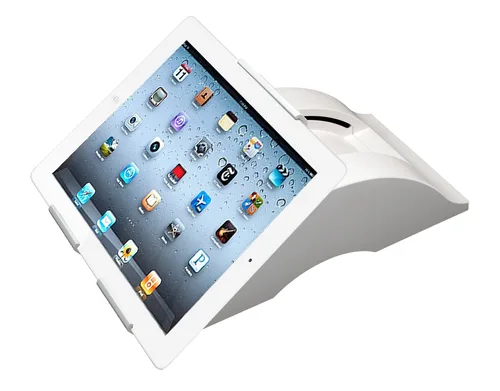 White Tablet Holder