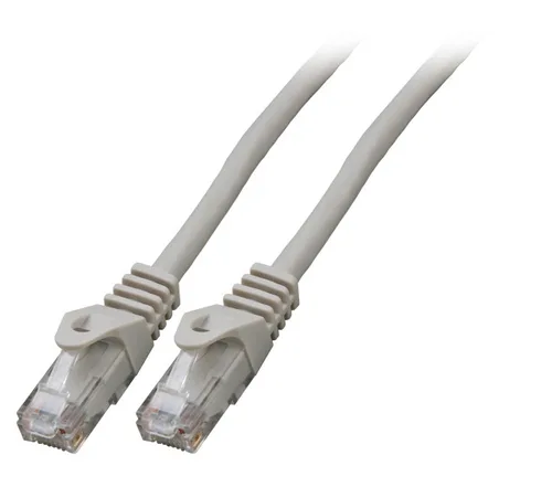 EFB RJ45 Patchkabel Cat.6 U/UTP LSZH CCA Grey 25m