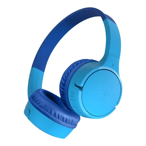 Belkin SOUNDFORM Mini Bluetooth On-Ear Headphones - Blue