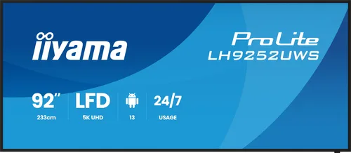 LH9252UWS-B1AG 233CM 92IN VA