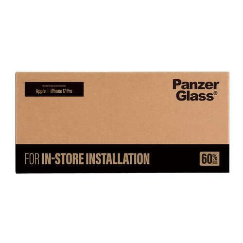 PanzerGlass Screen Protector IPhone 2026 Pro/17 Pro UW-FastFit