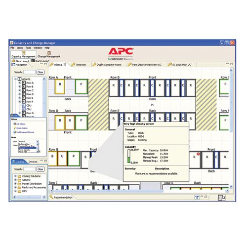 Data Center Operation Floor Layout Creation