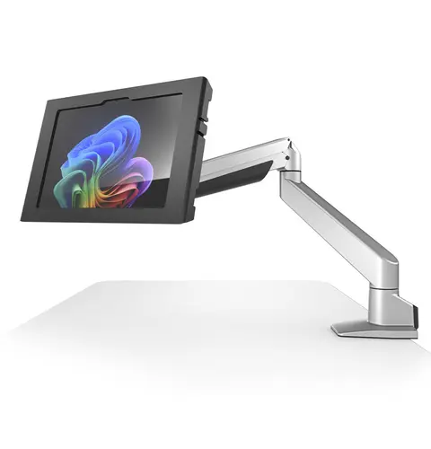 Compulocks Surface Pro Copilot+ PC 12", Apex Enclosure Articulating Arm Mount - Black