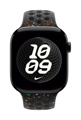 Apple Watch 46mm Midnight Black Nike Sport Band - S/M