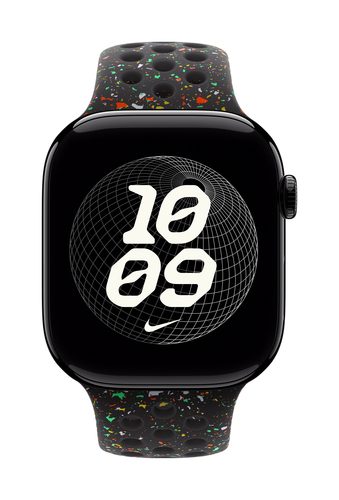 Apple Watch 46mm Midnight Black Nike Sport Band - S/M