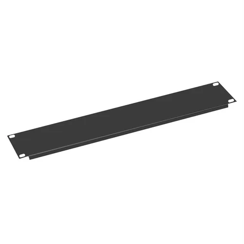 Inch Blank Panel - 2U Black 19-