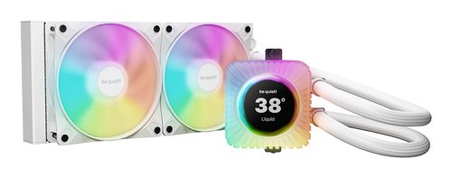 K Be Quiet Light LOOP IO LCD 240 Mm White WasserküHlung FüR Intel/AMD