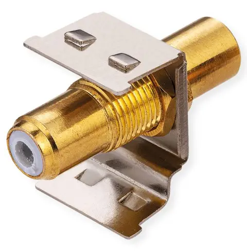 ROLINE RCA Keystone Jack - Yellow