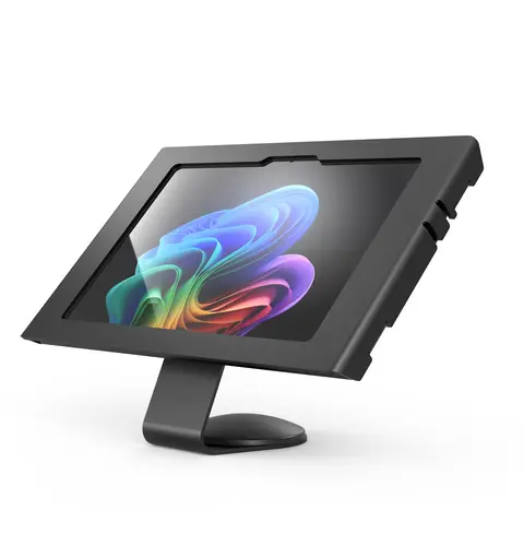 Compulocks Surface Pro Copilot+ PC 12", Apex Enclosure Core Counter Stand or Wall Mount - Black