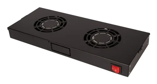 ROLINE 19-inch Fan Unit with 4 Fans